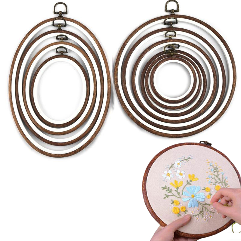 Embroidery Ring - 10 pièces outil de couture rond