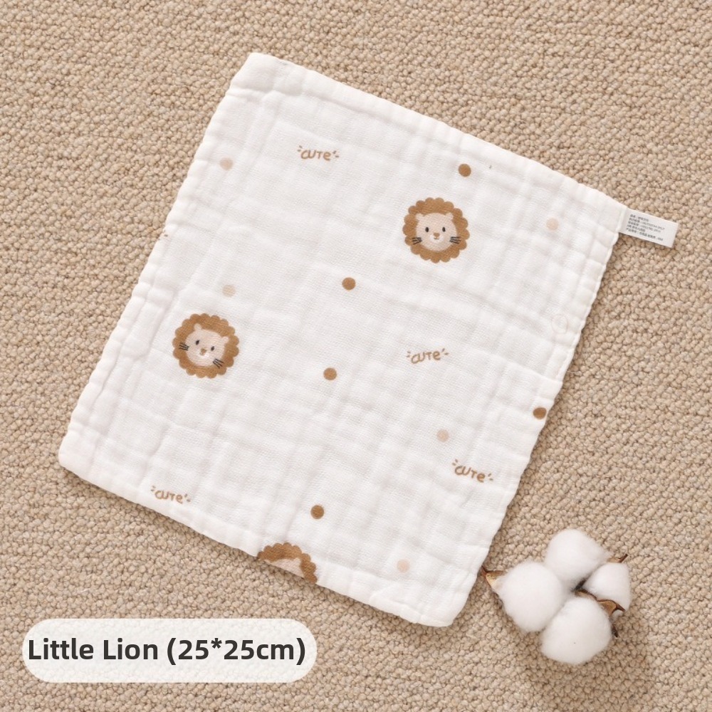 Embroidery Towel - Lot de 2 lingettes carrées en