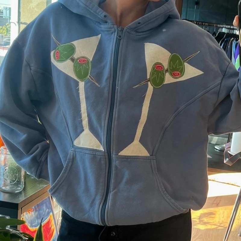 Embroidery Jersey - Jersey de Baseball veste courte ample