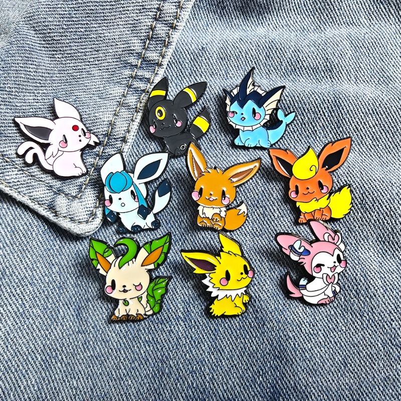 Embroidery Reddit - Lot de 9 broches anime elfes