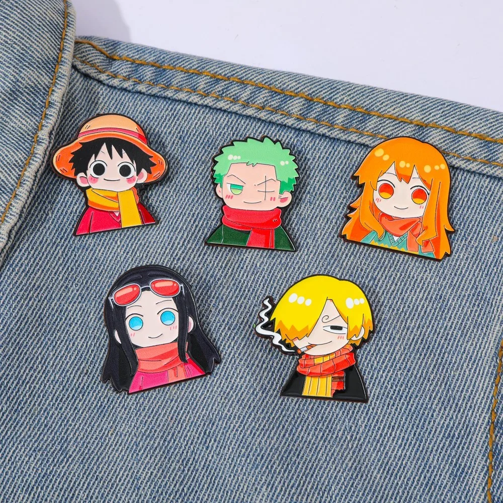 Embroidery Reddit - Lot de 5 Broches Mignonnes Anime