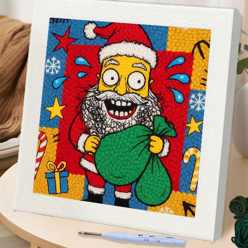 Embroidery Ideas For Bags - Kit de Broderie au Poinçon RUOPOTY,