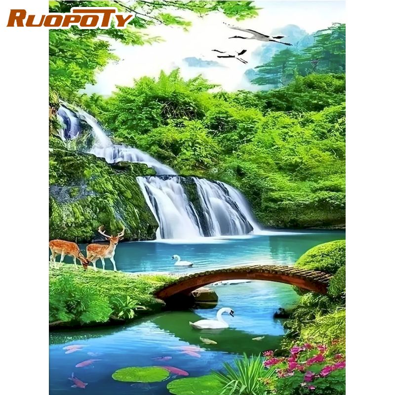 Embroidery Ideas For Bags - RUOPOTY Kits de peinture diamant pour