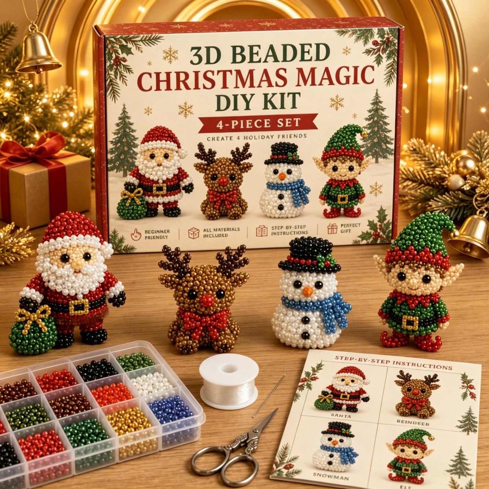 Embroidery Xmas Kits - Kit de peinture diamant 3D chaton