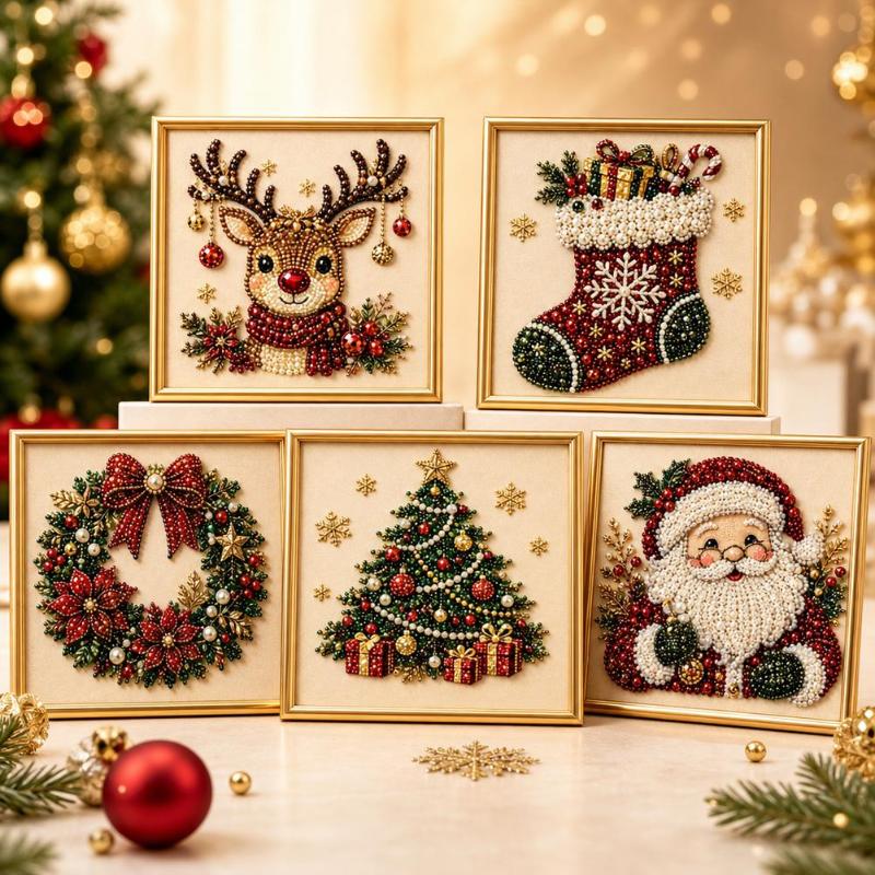 Kit de broderie de perles 5D D - Embroidery Xmas Kits avis et prix
