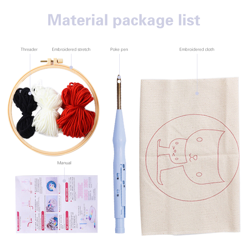 Kit de broderie à aiguilles pe - Embroidery Xmas Kits avis et prix