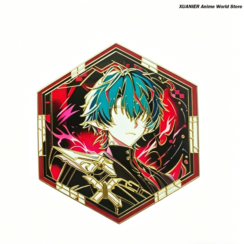 Badge métallique Anime Arknigh - Embroidery Reddit avis et prix