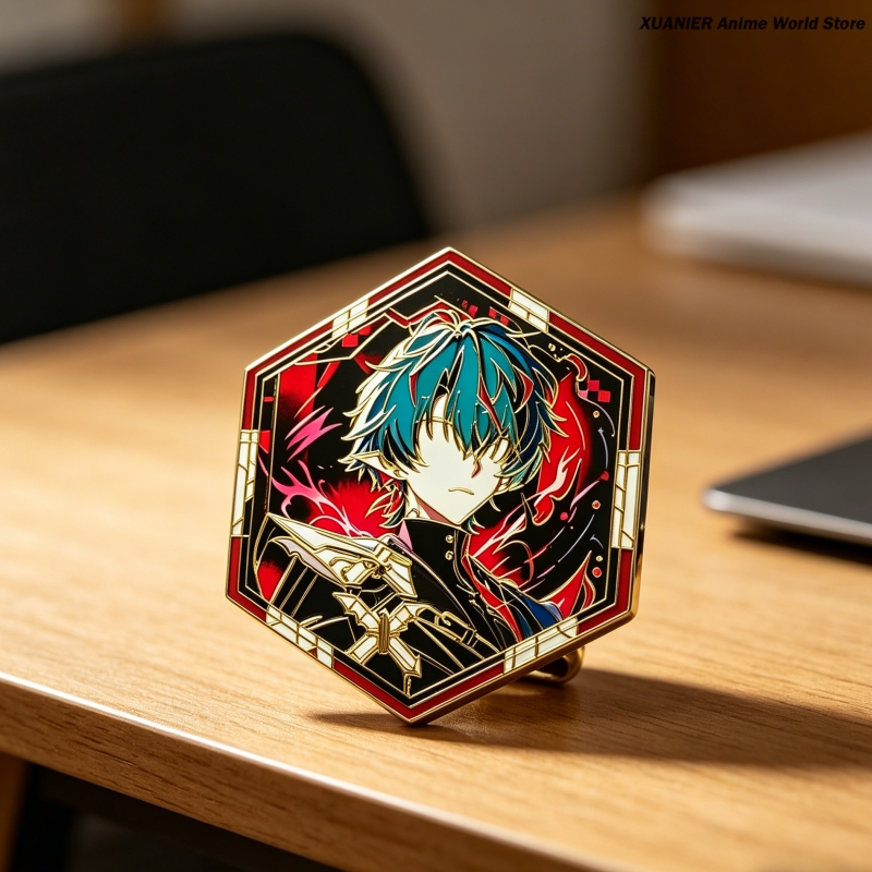 Badge métallique Anime Arknigh - Embroidery Reddit avis et prix