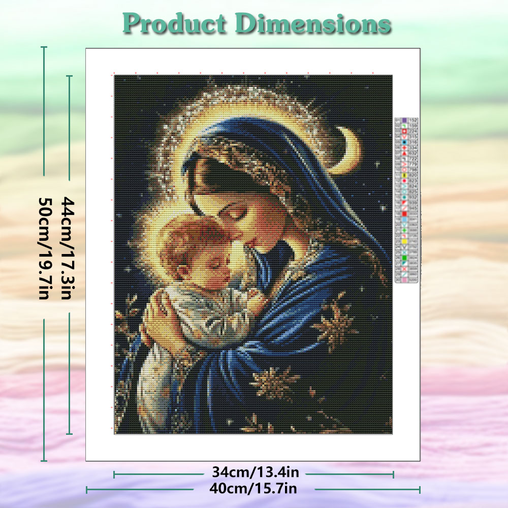 Kit de Broderie Point de Croix - Embroidery Floss avis et prix