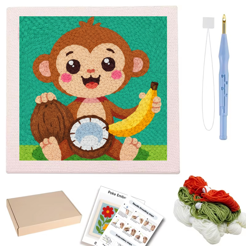 Kit de broderie au poinçon mot - Embroidery Ideas For Bags avis et prix