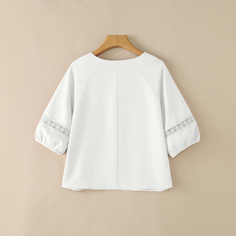 Chemisier brodé de fleurs ZANZ - Embroidery Jersey avis et prix