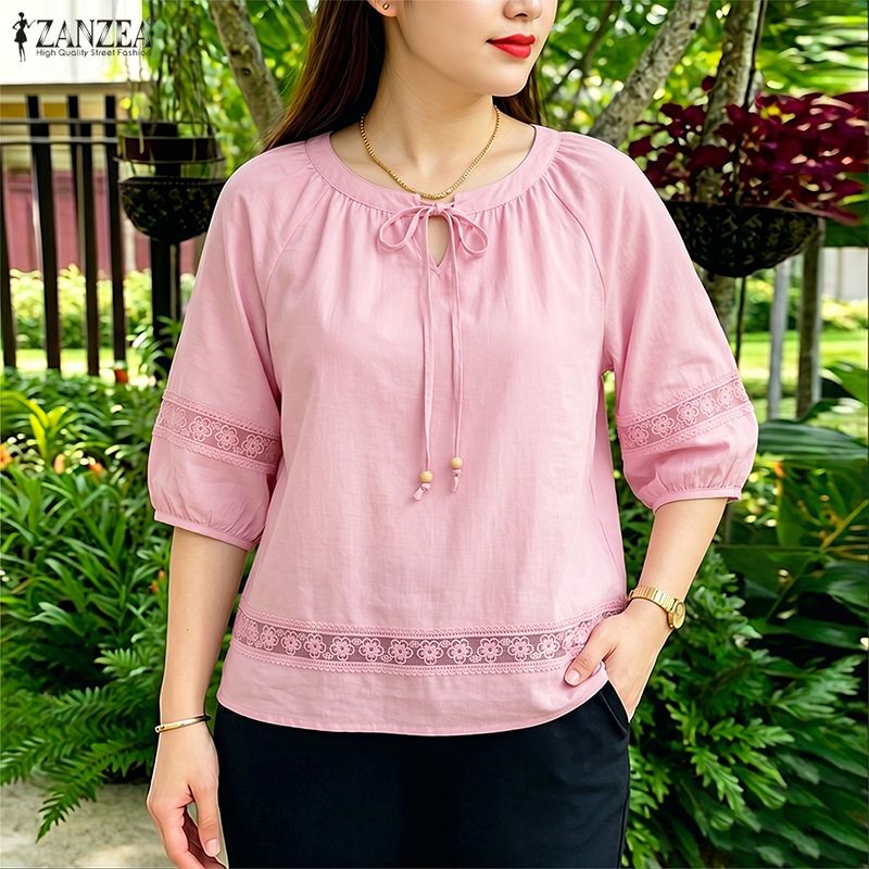 Chemisier brodé de fleurs ZANZ - Embroidery Jersey avis et prix