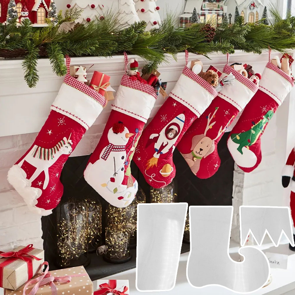 Modèle de bas de noël personna - Embroidery Xmas Kits avis et prix