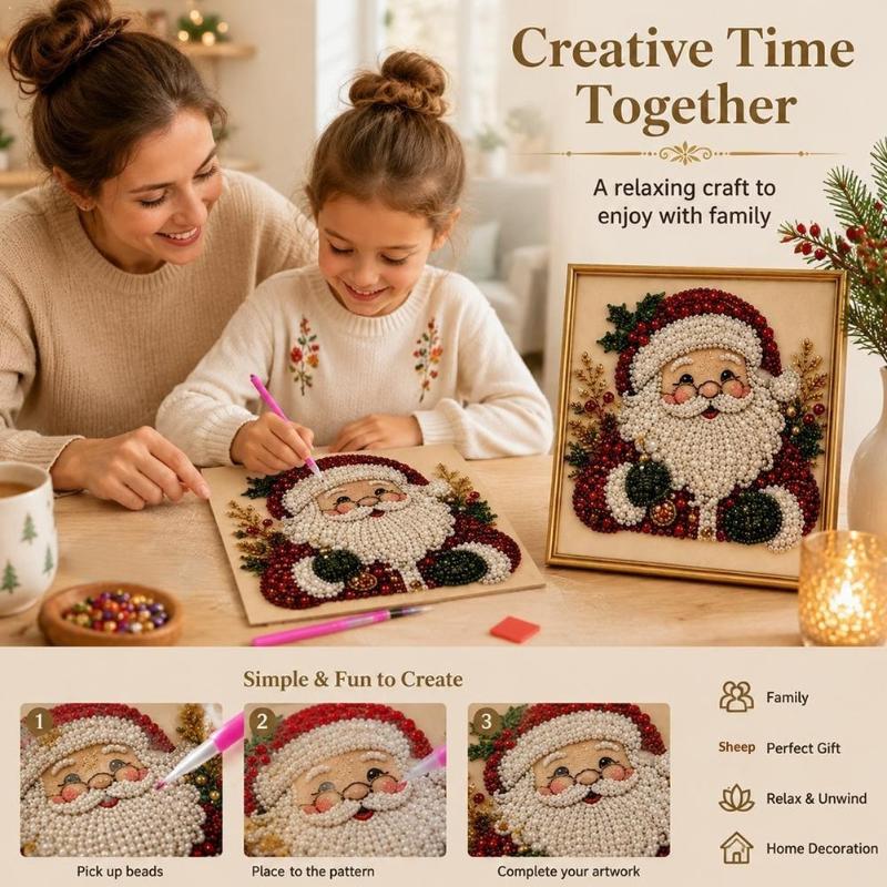 Nouveau kit de broderie de per - Embroidery Xmas Kits avis et prix