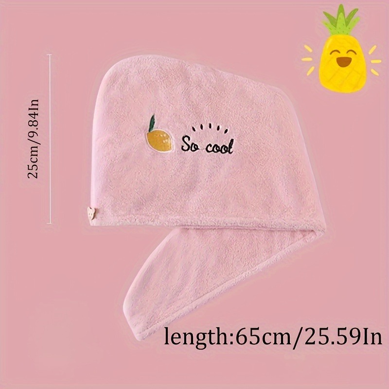 Serviette-turban pour cheveux  - Embroidery Towel avis et prix