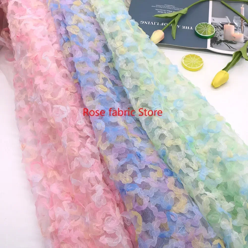 Tissu en mousseline dégradée a - Embroidery Gradient avis et prix