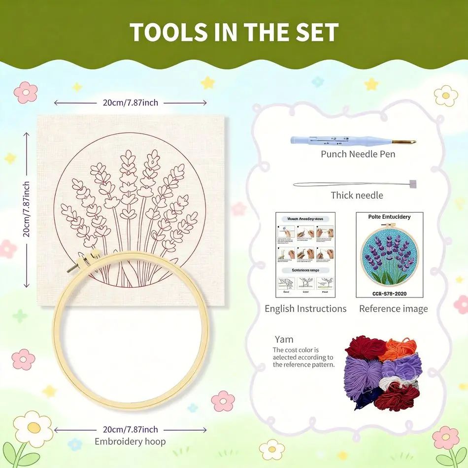 RUOPOTY Cadre pour punch needl - Embroidery Ideas For Bags avis et prix