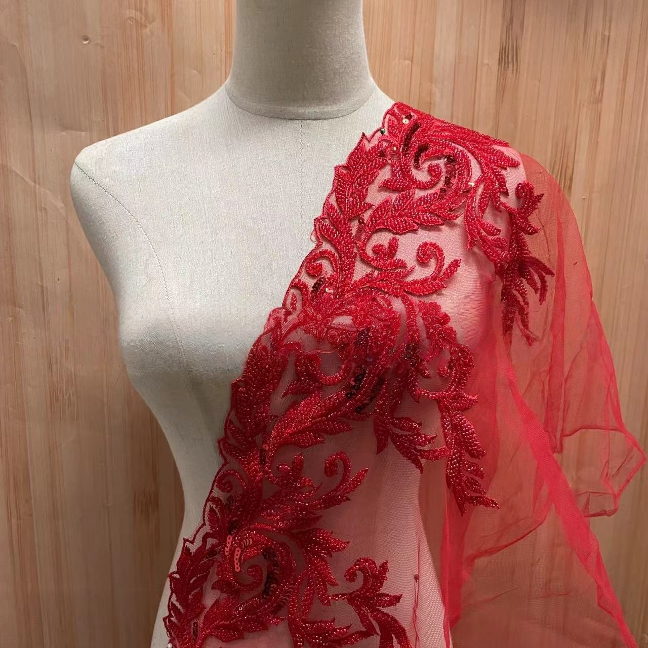 Garniture en dentelle brodée d - Embroidery Gradient avis et prix