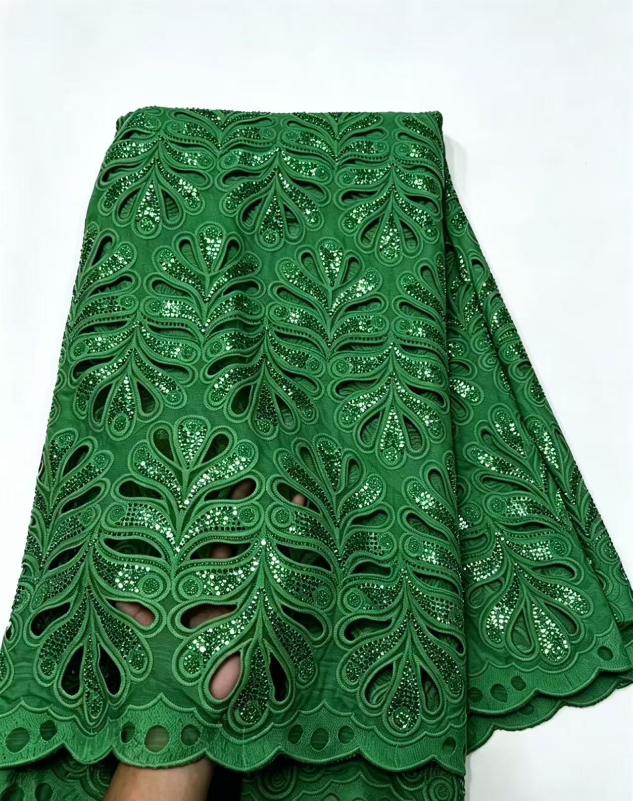 Tissu en dentelle guipure brod - Embroidery Gradient avis et prix