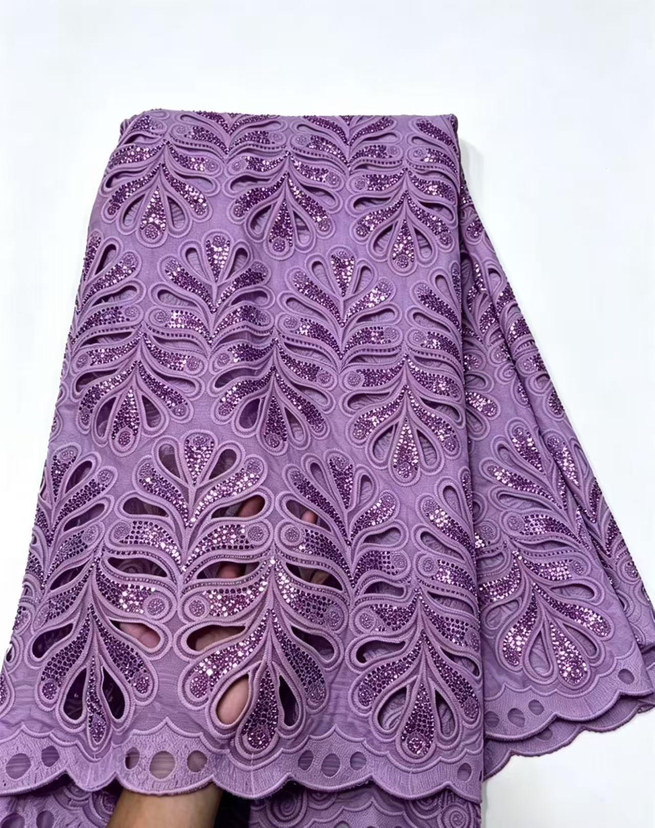 Tissu en dentelle guipure brod - Embroidery Gradient avis et prix