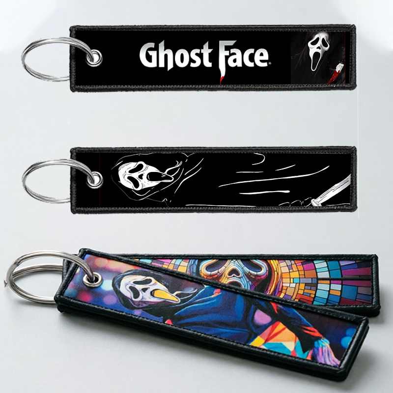 Porte-clés GHOST FACE pour hom - Embroidery Ring avis et prix