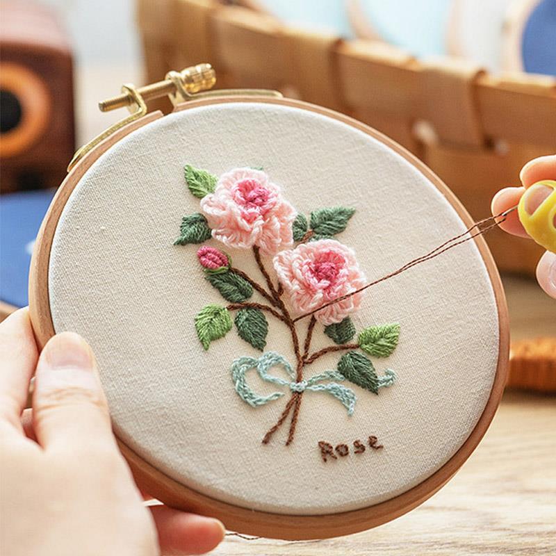 1 pièce Cercle à broder en boi - Embroidery Ring avis et prix