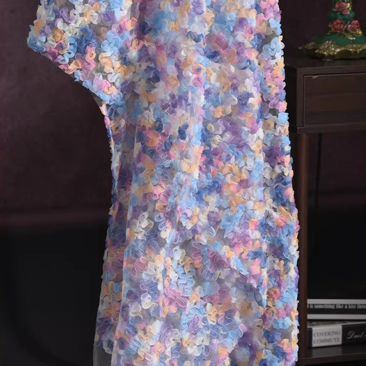 Nouveau tissu gaze de 1 yard p - Embroidery Wedding avis et prix