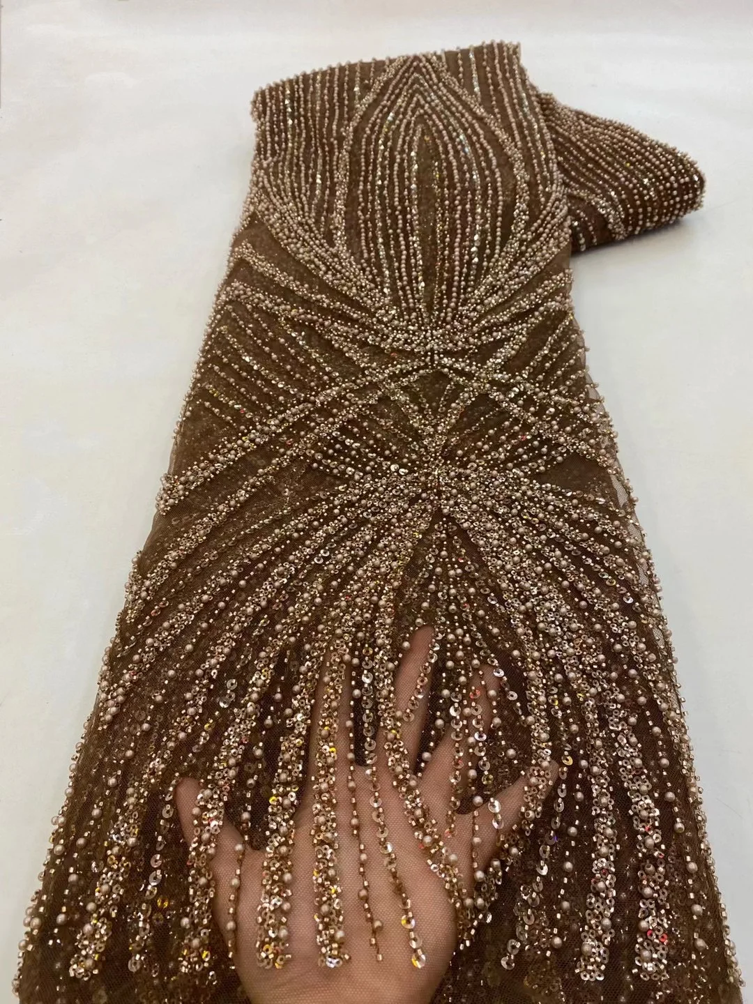 2 yards de tissu en dentelle p - Embroidery Gradient avis et prix