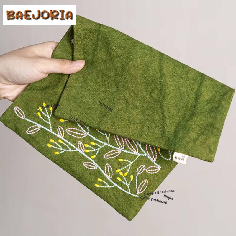 Serviette de thé en toile brod - Embroidery Towel avis et prix