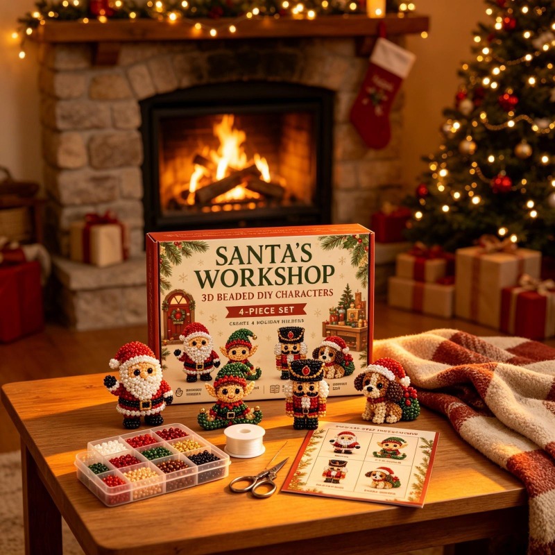 Kit de peinture diamant 3D cha - Embroidery Xmas Kits avis et prix