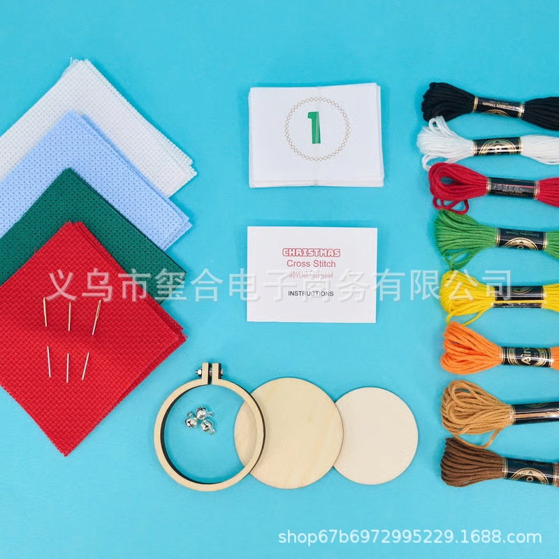 Kit de calendrier de l'avent e - Embroidery Xmas Kits avis et prix